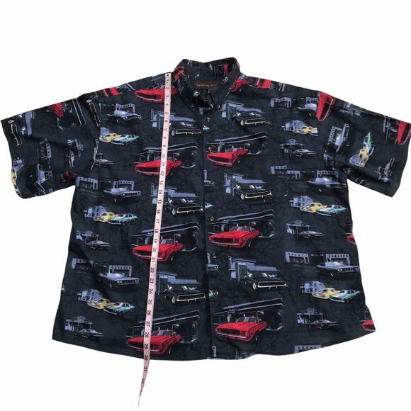 Vintage Muscle Car Button Down Shirt Sz 2X - Picture 7 of 16